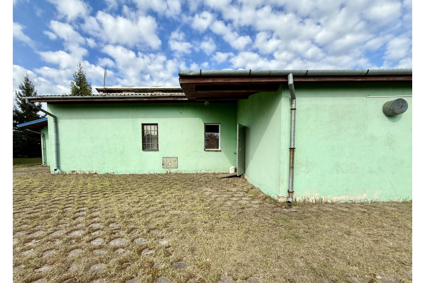 tomaszowski, Tomaszów Lubelski, Majdanek, Nieruchomość usługowo-produkcyjna Majdanek gm. Tomaszów Lub.